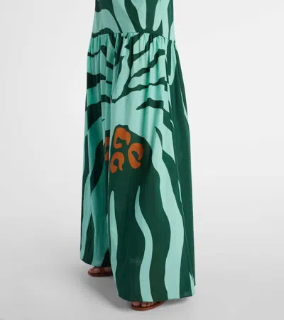 Johanna Ortiz Zea Palm Cotton Maxi Dress
