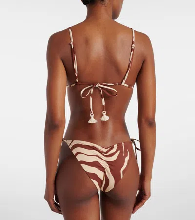 Johanna Ortiz Konibo Printed Bikini Top