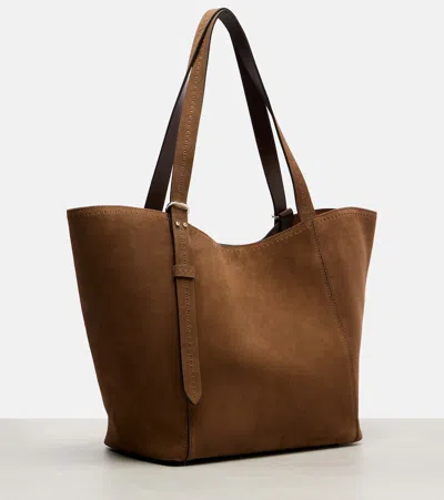 Max Mara Archetipo Large Suede Tote Bag