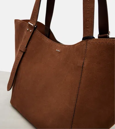 Max Mara Archetipo Large Suede Tote Bag