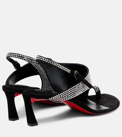 Christian Louboutin Viva Condora 55 Suede Sandals