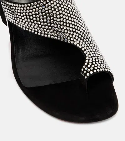 Christian Louboutin Viva Condora 55 Suede Sandals