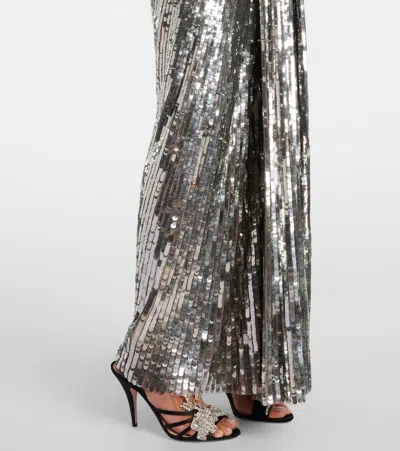 Jenny Packham Only You Beaded Sequined Tulle Gown
