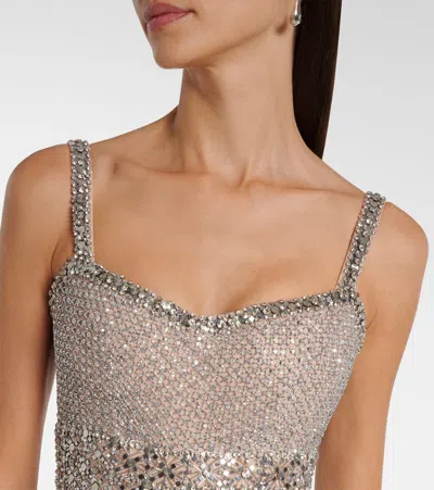 Jenny Packham Only You Beaded Sequined Tulle Gown