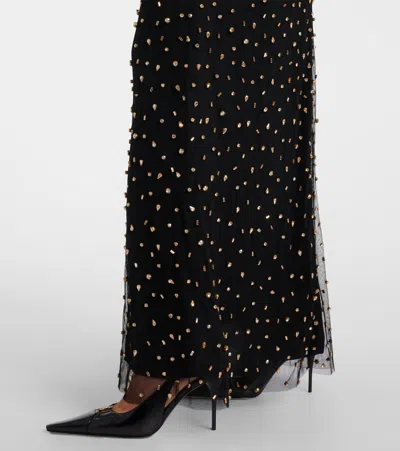 Jenny Packham Cherry Crystal-embellished Gown