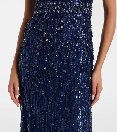 Jenny Packham Roxy Sequined Gown