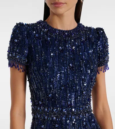Jenny Packham Roxy Sequined Gown
