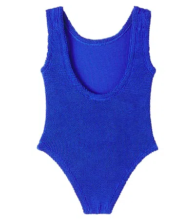 Hunza G Baby Swimsuit In Blue