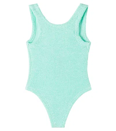 Hunza G Baby Swimsuit In Green