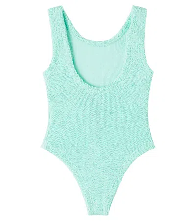 Hunza G Baby Swimsuit In Green