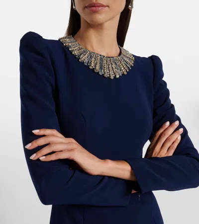Jenny Packham Cora Embellished Midi Dress