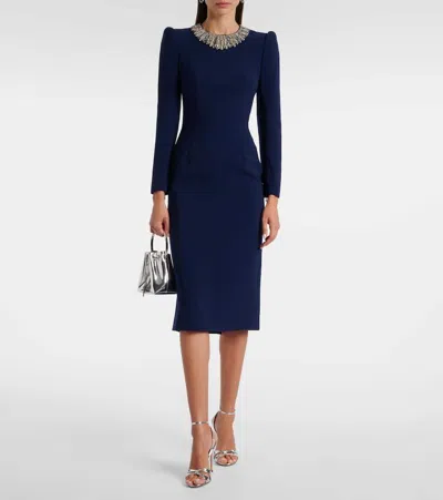 Jenny Packham Cora Embellished Midi Dress