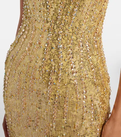 Jenny Packham Sarai Sequined Corset Gown