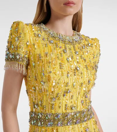 Jenny Packham Roxy Sequined Gown