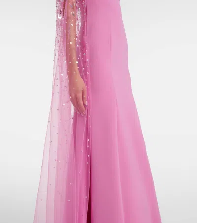 Jenny Packham Bittersweet Beaded Caped Gown