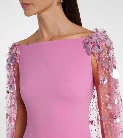 Jenny Packham Bittersweet Beaded Caped Gown