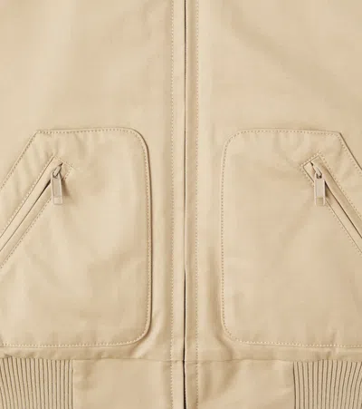 Bonpoint John Faux Shearling-trimmed Jacket In Neutral