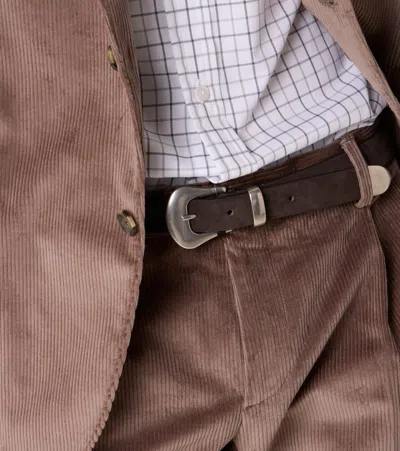 Lardini Suede Belt