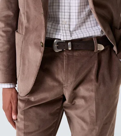 Lardini Suede Belt