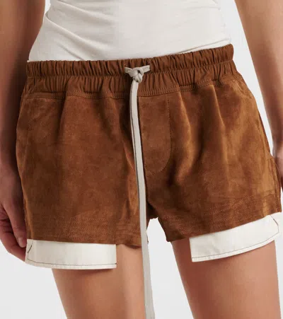 Rick Owens Suede Shorts