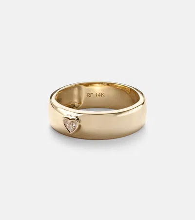 Roxanne First 14kt Gold Ring With Diamonds