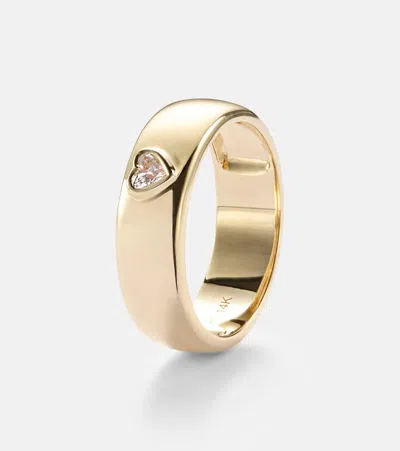 Roxanne First 14kt Gold Ring With Diamonds