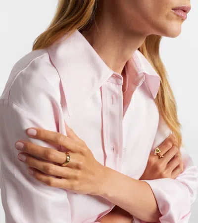 Roxanne First 14kt Gold Ring With Diamonds