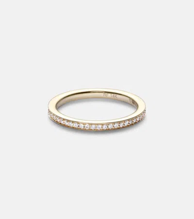 Roxanne First 14kt Gold Ring With Diamonds