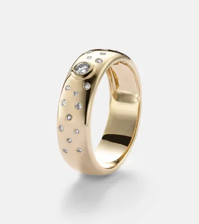Roxanne First 14kt Gold Ring With Diamonds
