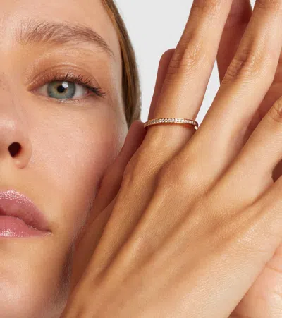 Roxanne First 14kt Gold Ring With Diamonds