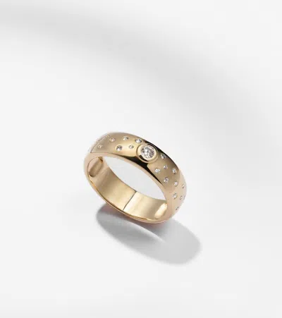 Roxanne First 14kt Gold Ring With Diamonds