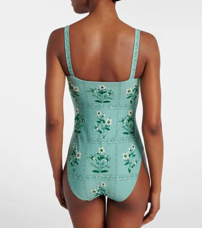 Agua By Agua Bendita Durazno Ceiba Floral Swimsuit