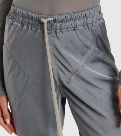 Rick Owens Oversized Charmeuse Wide-leg Pants