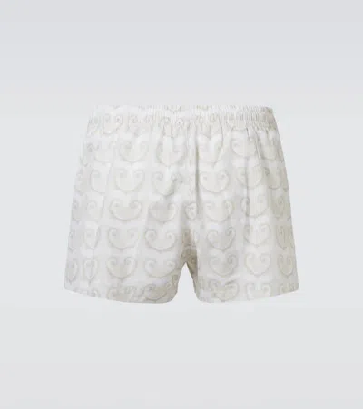 Commas Printed Swim Trunks In Neutral