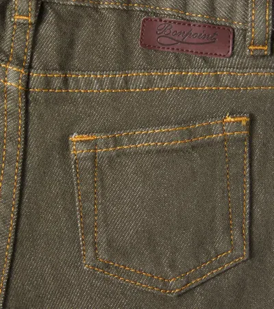 Bonpoint Baby Jeliott Jeans In Green