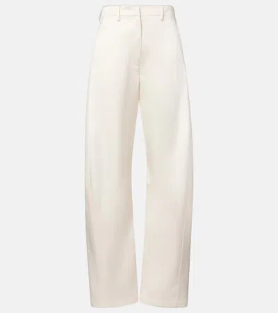 Magda Butrym Cotton-blend Slim Pants