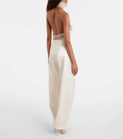Magda Butrym Cotton-blend Slim Pants