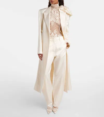 Magda Butrym Cotton-blend Slim Pants