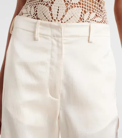 Magda Butrym Cotton-blend Slim Pants