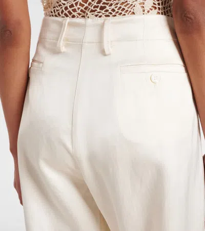 Magda Butrym Cotton-blend Slim Pants