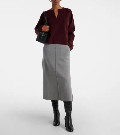 Max Mara Vortice Midi Skirt