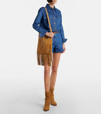 Valentino Garavani Crossbody Bags In Brown