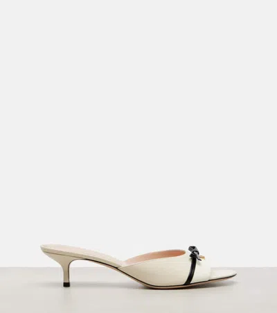 Valentino Bepointy 45 Patent Leather Mules