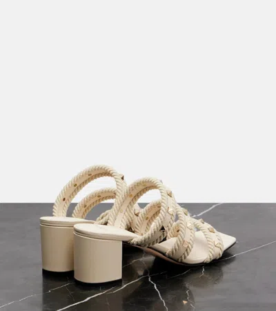 Valentino Rockstud Torchon 60 Leather Mules
