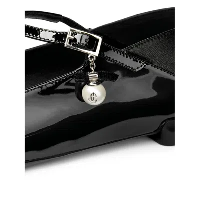 Jimmy Choo Black Ballet Flats