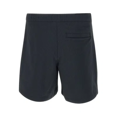 New Balance Seersucker Shorts In Blue