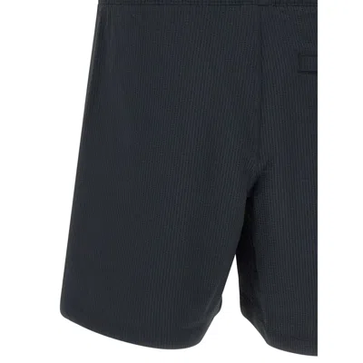 New Balance Seersucker Shorts In Blue