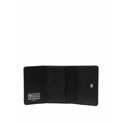 Maison Margiela Black Wallets & Pures In Black