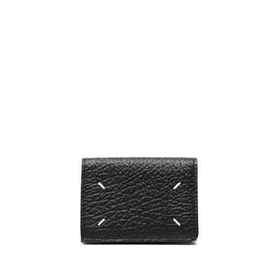 Maison Margiela Black Wallets & Pures In Black