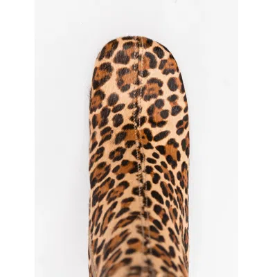Chie Mihara 60mm Muki Leopard-print Block-heel Ankle Boots